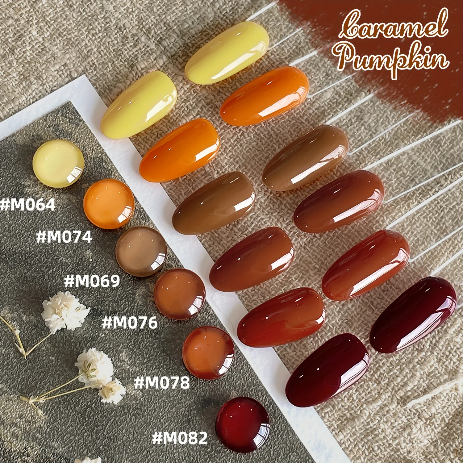 Juego de esmaltes de uñas en gel, 6 uds., LED Soak Off, larga duración, secado rápido, Kit de diseño artístico de uñas, colores perfectos para mujeres de moda