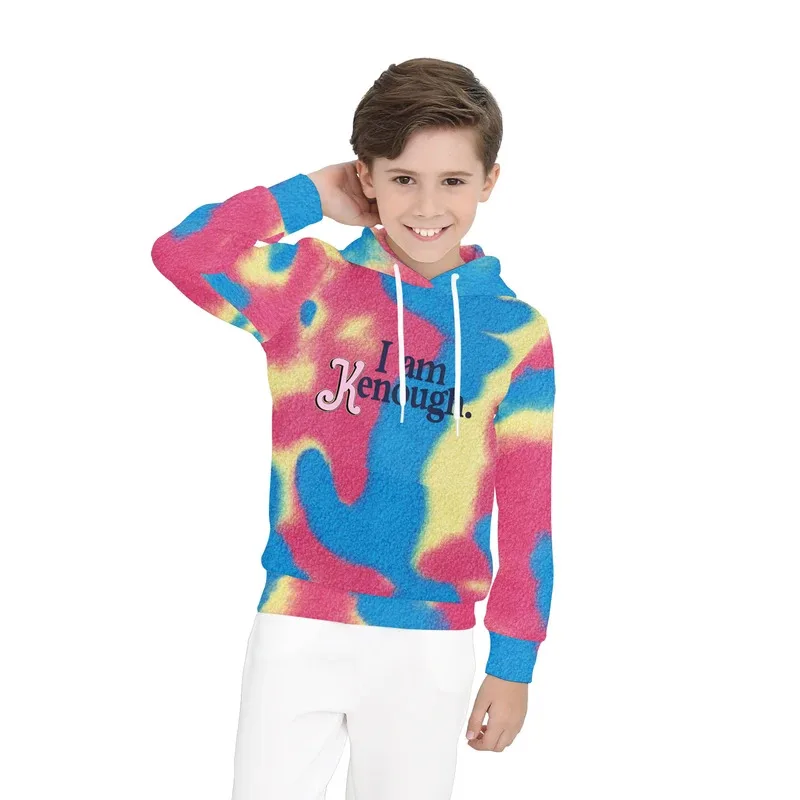 [أنت سريتي] هوديس للنساء فيلم مارجوت روبي تأثيري حلي القوطية البلوز الوردي مقنعين ثلاثية الأبعاد مطبوعة الدافئة هودي XXL