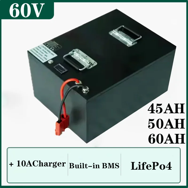 

Lifepo4 60V 45Ah 50Ah 60Ah Lithium Battery for 3000W Mini Motorized 3wheel Adult Electric Tricycle Covered Mobility Scooter 5.