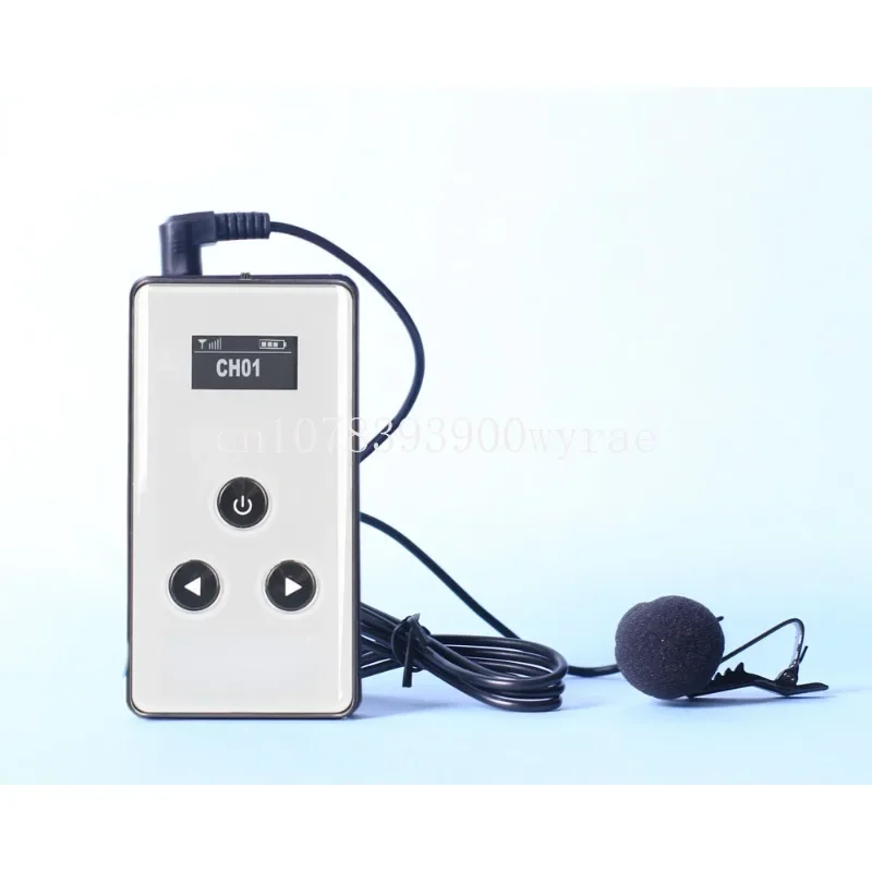 

Wireless Audio Tour Guide System for Indoor or Outdoor team, Church, Tour guiding, (Charging case set/Carry bag set)