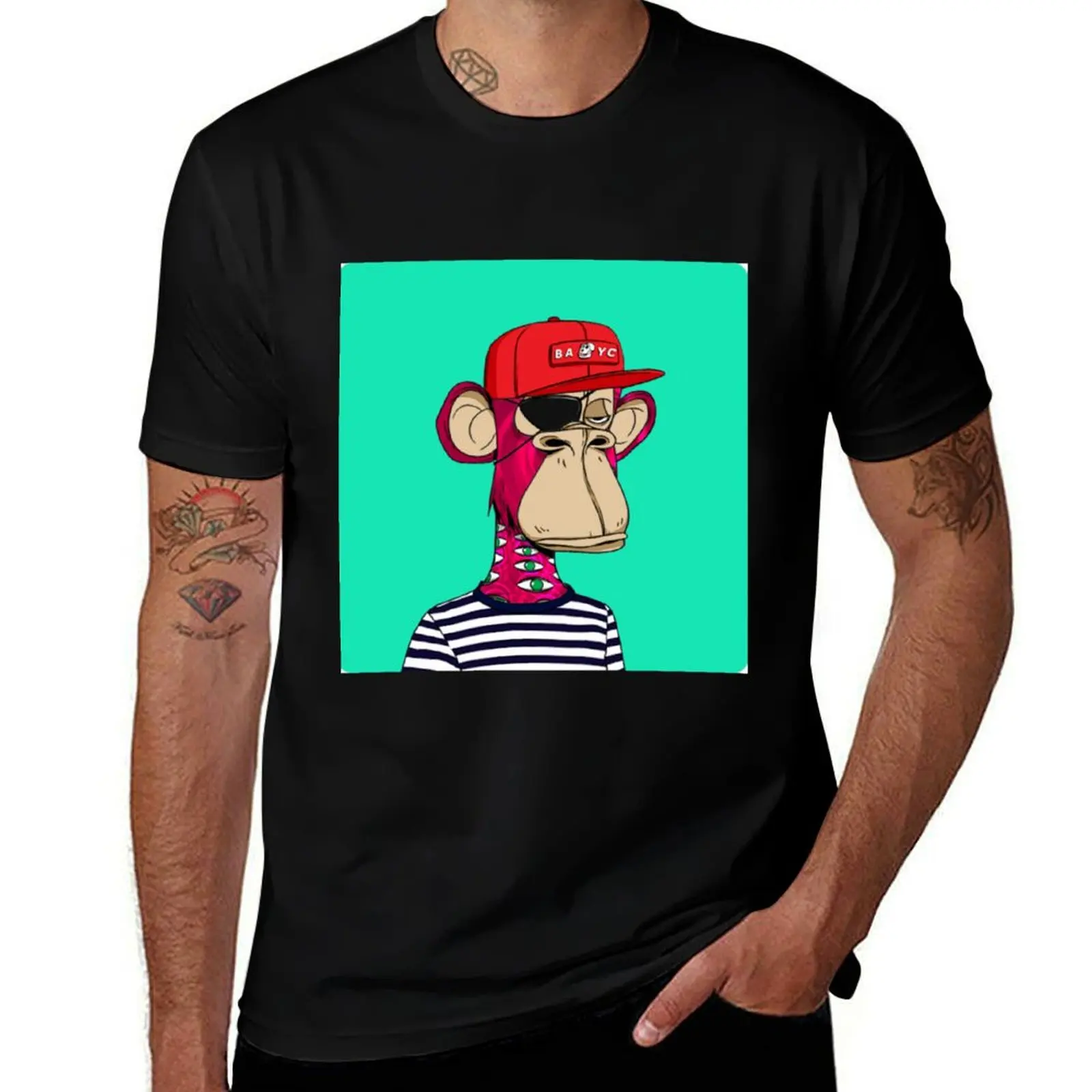 

Bored Ape NFT [HI-RES] T-Shirt Holiday Simple Tee Shirt