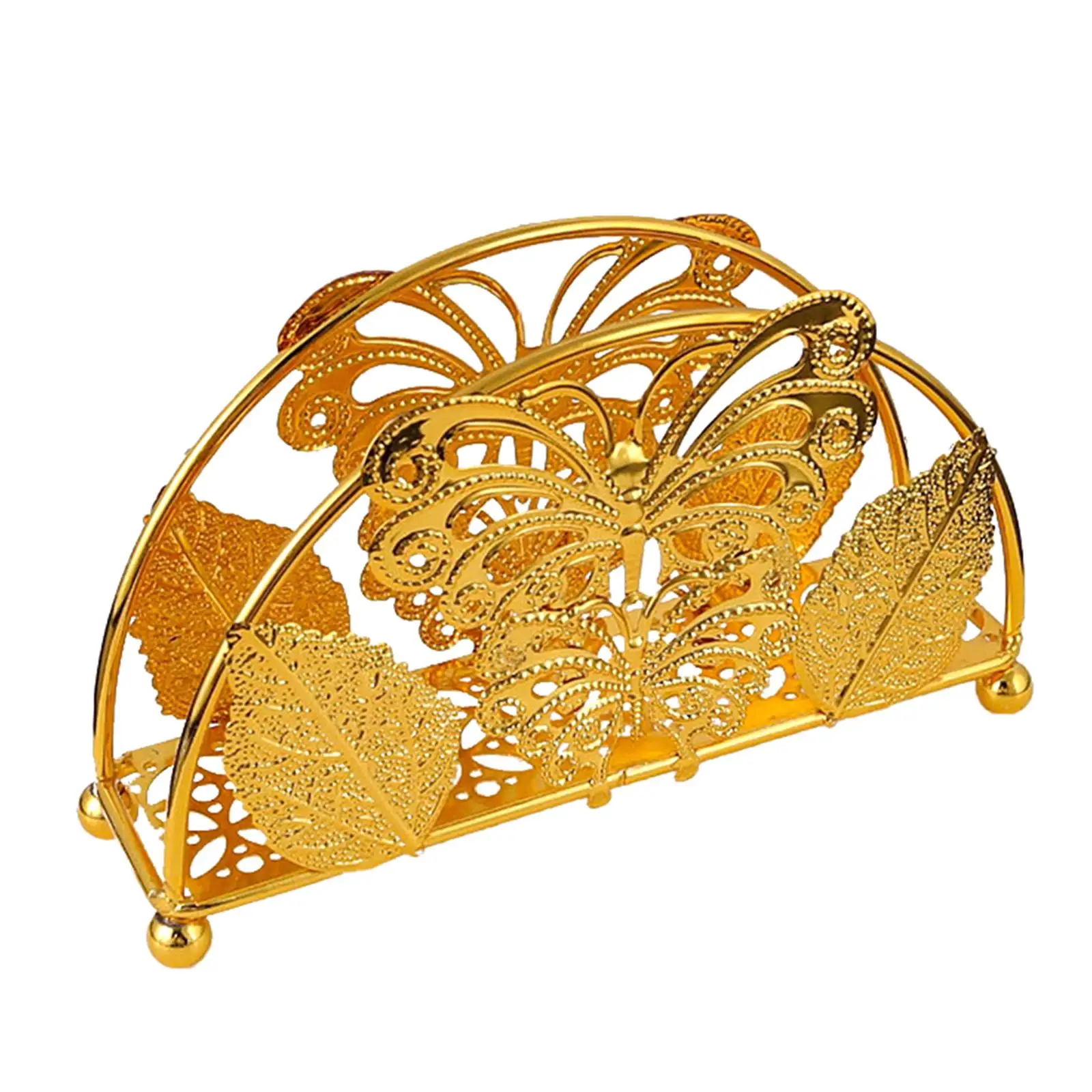 Tabletop Napkin Holder Napkin Dispenser Decorative Versatile Napkin Paper Organizer for Restaurant Living Room Bedroom Decor