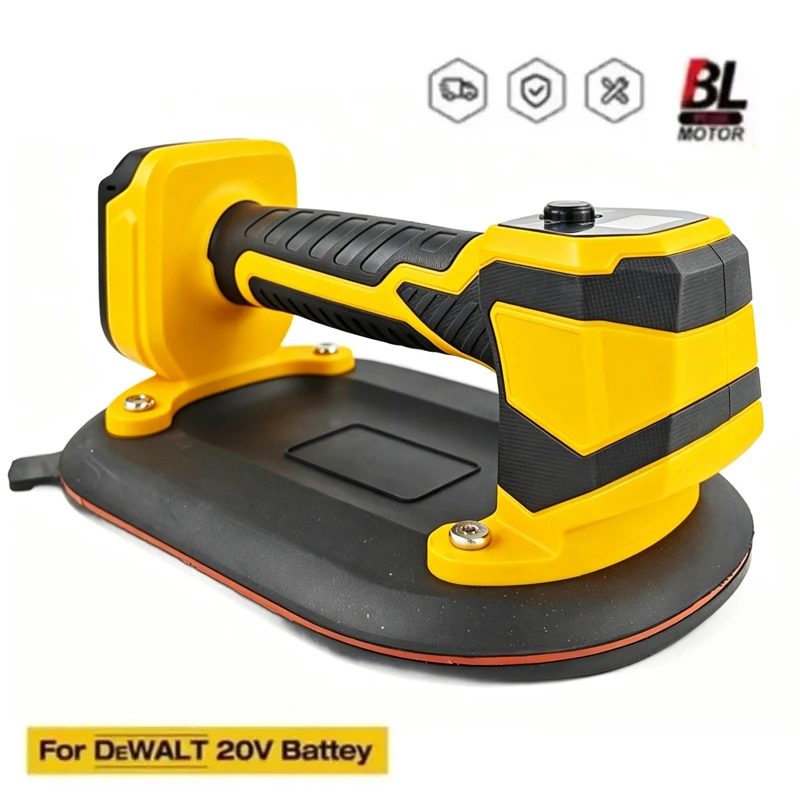 electric-vacuum-suction-cup-heavy-duty-vacuum-lifter-for-granite-tile-glass-wood-stone-for-dewalt（without-battery）