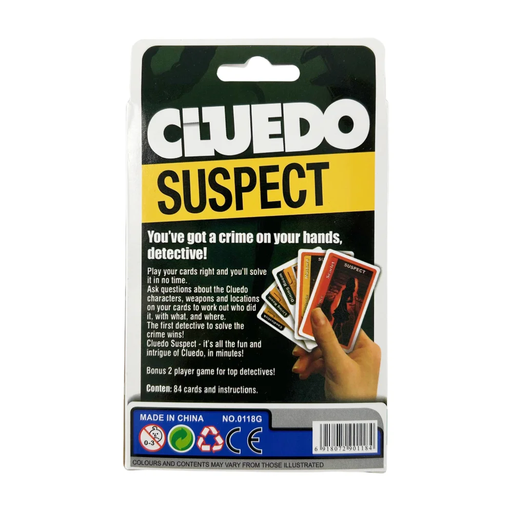 Newest Cluedo Card Game Classic Mystery Game Entertainment Multiplayer Interactieve Kaarten Board Game Cards