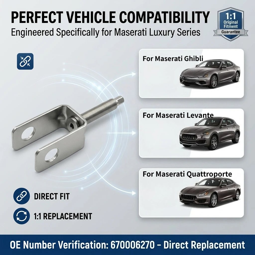 1/2PCS 670006270 Rear Suspension Bracket For Maserati Ghibli Levante Quattroporte