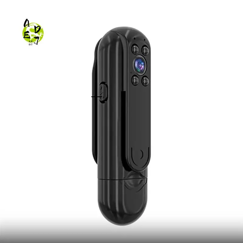 AED7-Mini Logger HD Digitale 1080P Groothoek Body Cam Bewegingsdetectie Snapshot Logger Met 64G Geheugenkaart