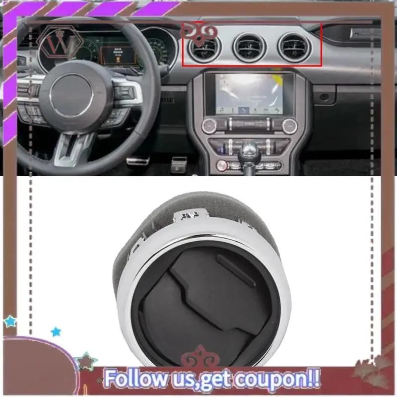 

A57E-FR3Z-19893-AE автомобильная приборная панель, центральное вентиляционное отверстие кондиционера для Ford Mustang 2015-2020, крышка вентиляционного отверстия, автомобильные детали, аксессуары