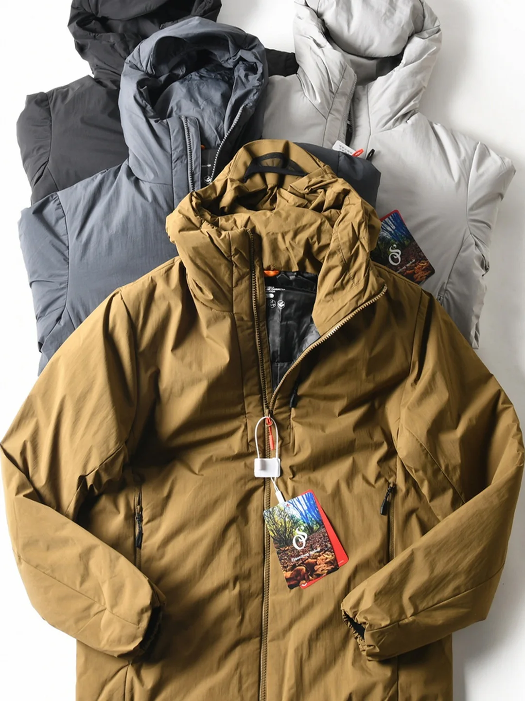 

Dipinete Lightweight Hooded Men's Cotton Jaet Outdoor Warmth Waterproof Windproof Autumn Winter Faionable Casual Coat