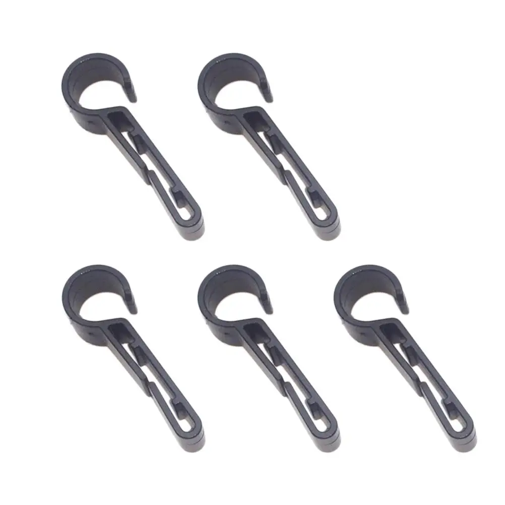

8 Pcs Headlight Fasteners Clips Stop Safety Retainer Black Durable Easy Install Prevent Sliding Down