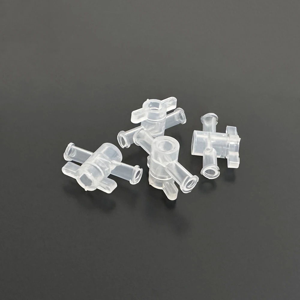 

5 шт. пластиковый двойной женский предохранительный клапан лабораторный химически стойкий клапан для научного образования