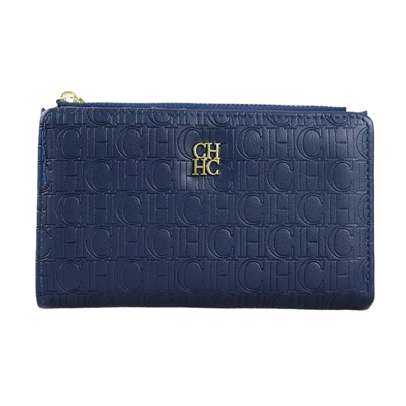 Ch Niche Design Fashionable Coin Luxury Bag Wallet Egg Painting Women's Wallet Simple Square Women's Small Card Holder Bag