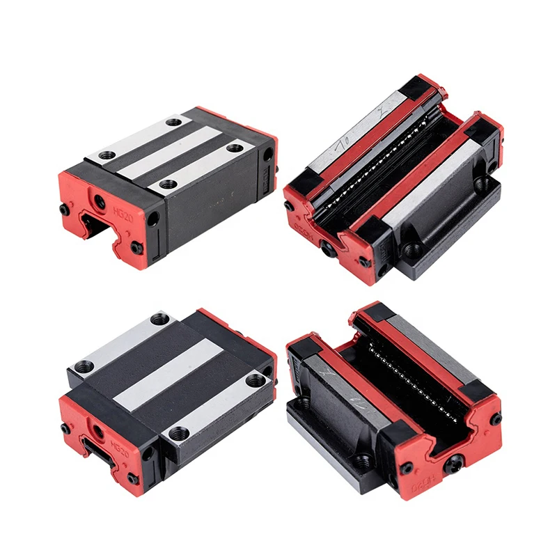 Linear guide HGR25 1000 mm 4000 mm with HGH25CA Linear block Steel material Bearing core components CNC