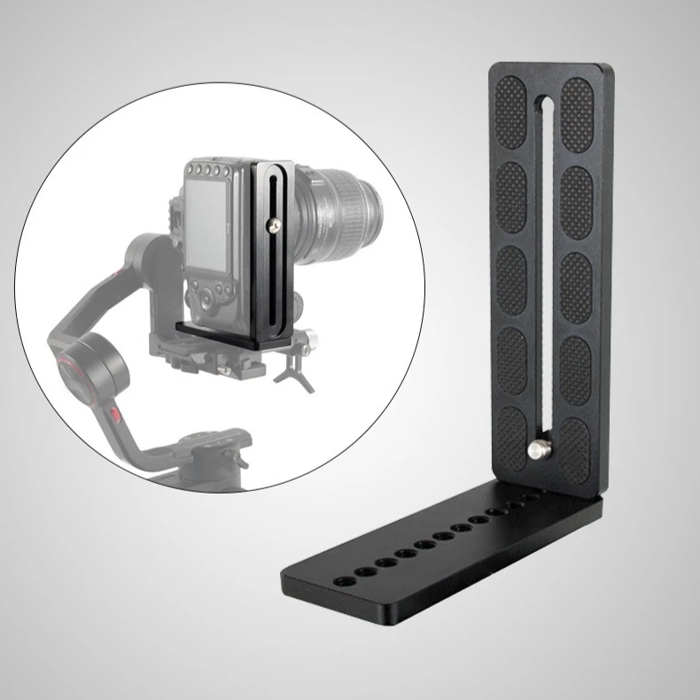 

1PC SLR Quick-Release Plate Stabiliser Vertical Shooting Plate L-Shaped Quick-Release Plate for Video and Photography