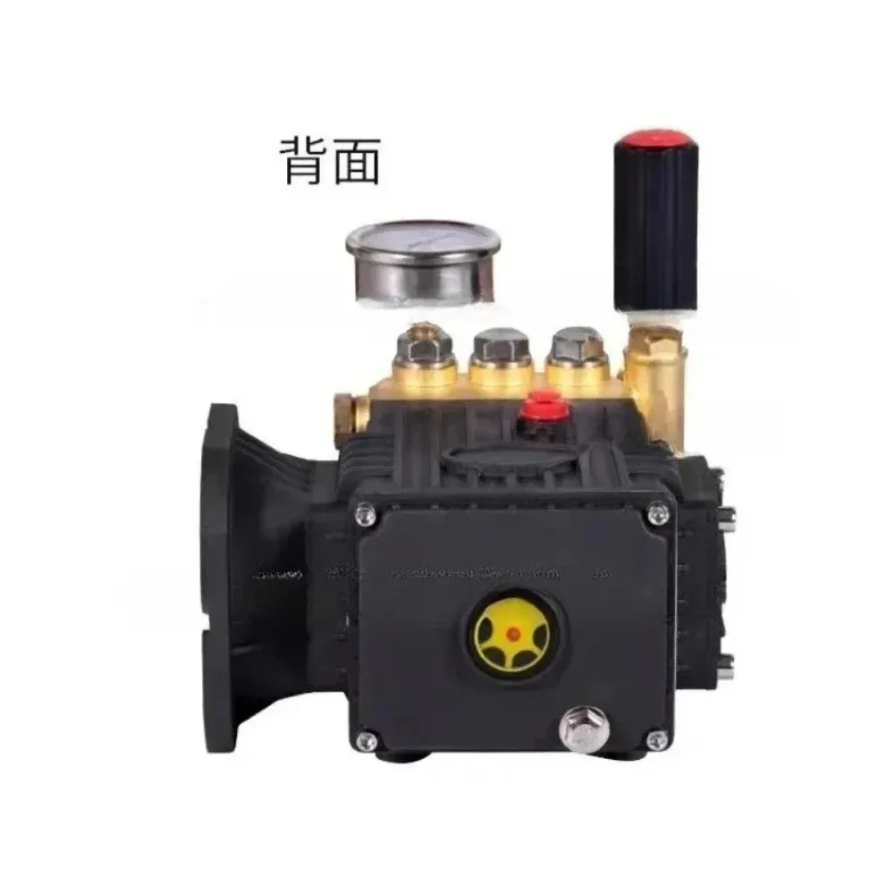 Commercial Pressure Washer Pump Head Assembly with Ceramic Triplex Plunger and Copper Head for Car Wash Mist Dust Removal view 3