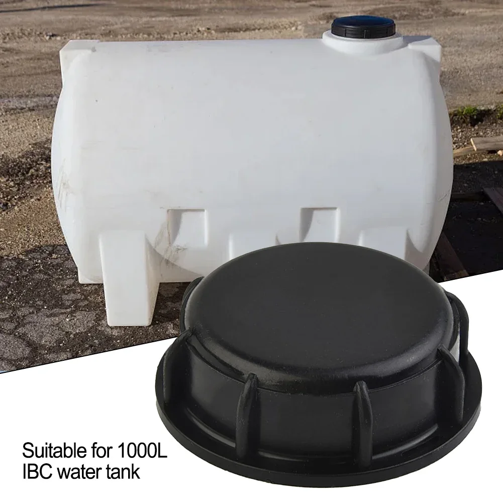 

1pc IBC Tank Lids IBC Tote Lid Cover Water Liquid Tank Cap Black Polypropylene IBC Water Tank Cover Coarse Thread Nut Pitch 6mm