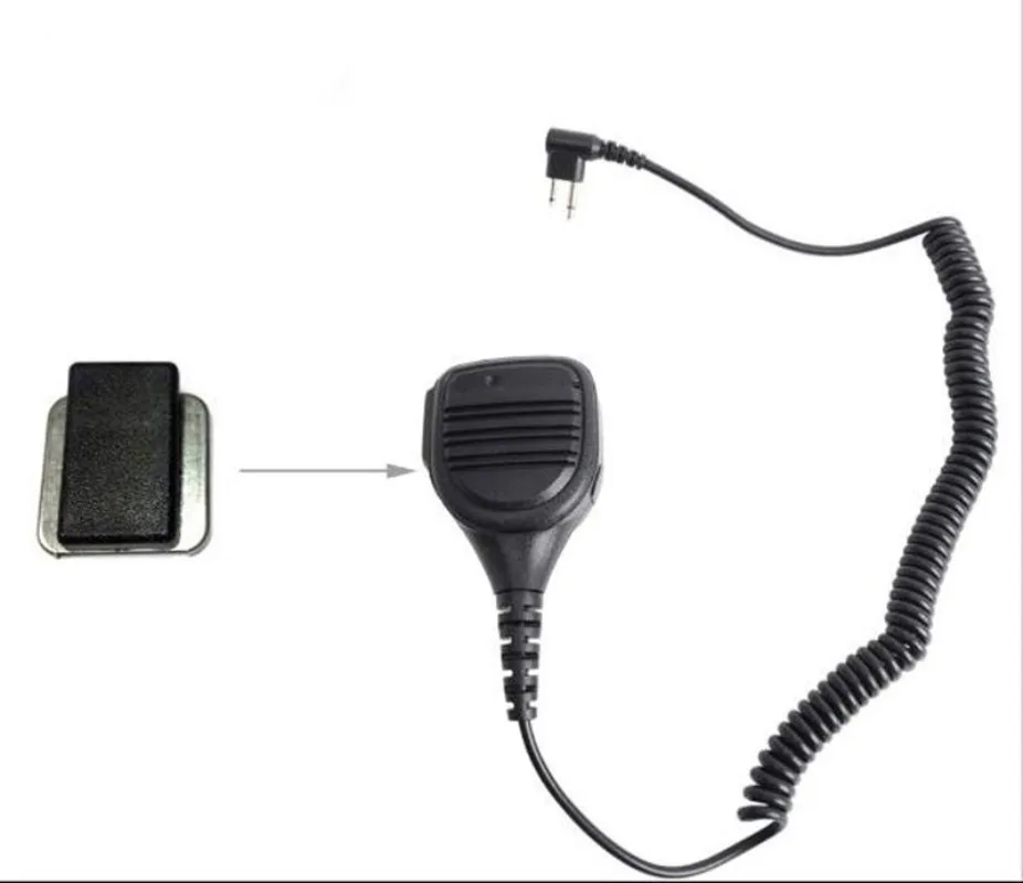 Replacement PTT Mic Belt Clip Handheld Speaker Microphone Clip For Motorola PMMN4013A 4021 4022 4013 4051 4025 Two Way Radio