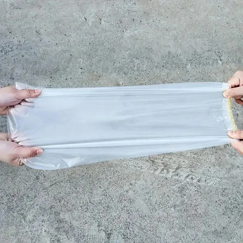 25 Pairs of Trendy Transparent Waterproof Shoe Covers, Sand-proof and Anti-slip, Washable, Disposable Dual-purpose Design