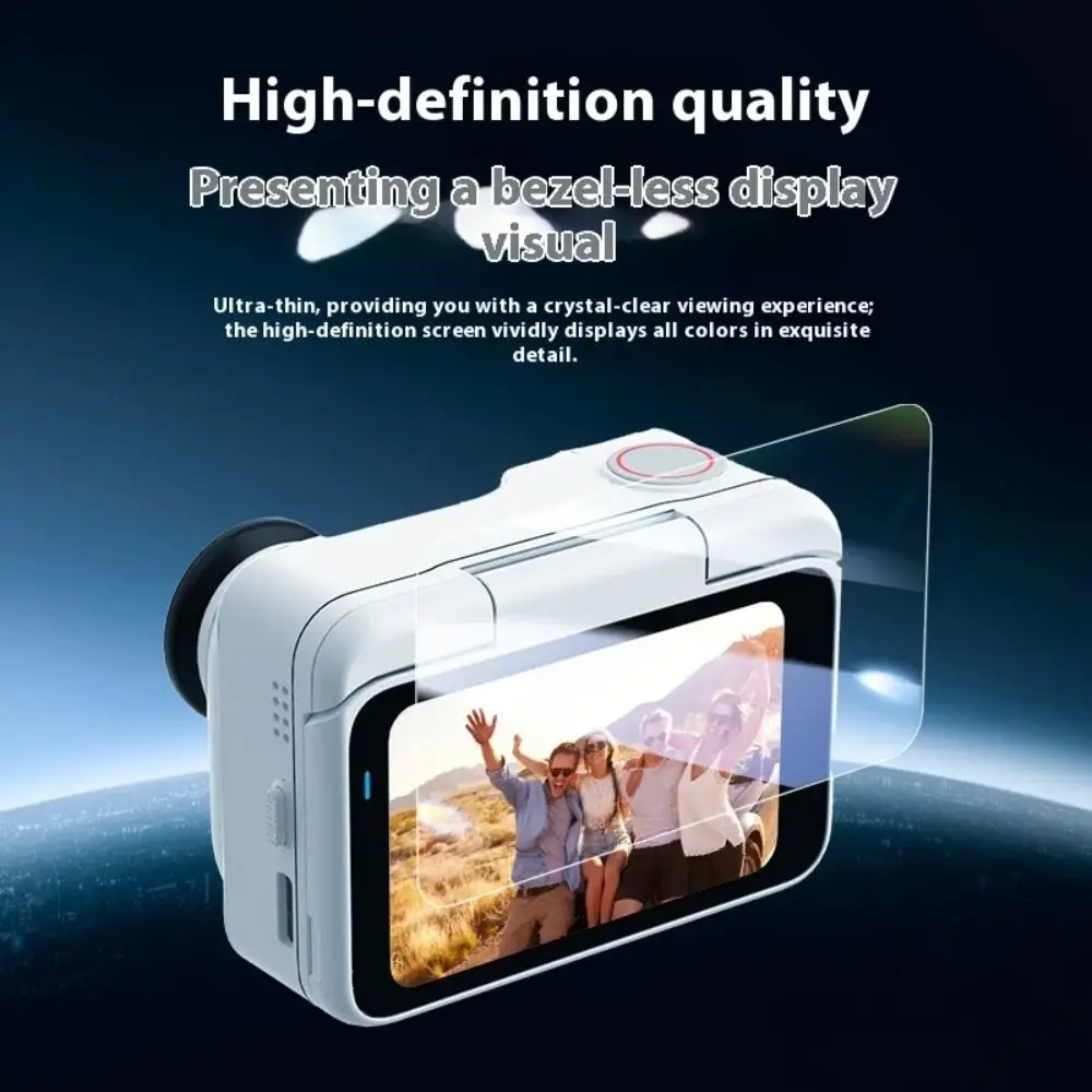Tempered Glass Screen Protector Ultra-HD 9H Lens Films Anti-scratch Protective Films for Insta360 GO Ultra