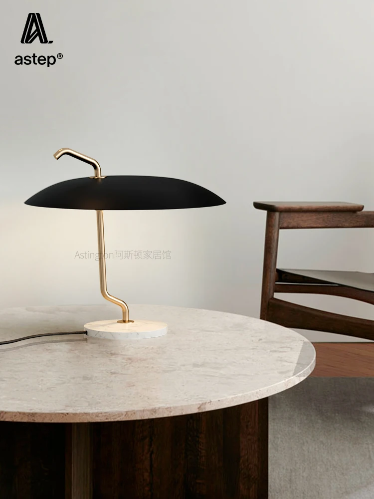 537 Table Lamp Living Room Bedroom Study High Quality Marble Table Lamp