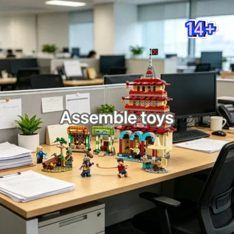 

Bandai Instant 75638 One Piece: Arlong Park Detailed Model Kit High Quality for Gift Collection compatible with LEGO bricks