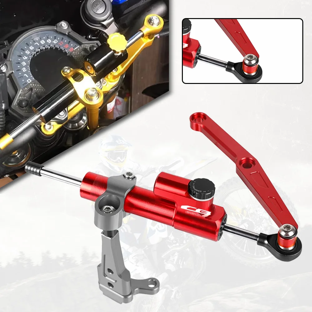 

For Honda CB650R Motorcycle Aluminum Steer Damper Mounting Bracket Kit Accessories CB 650R CB 650 R 2018-2022 2023 2024 2025