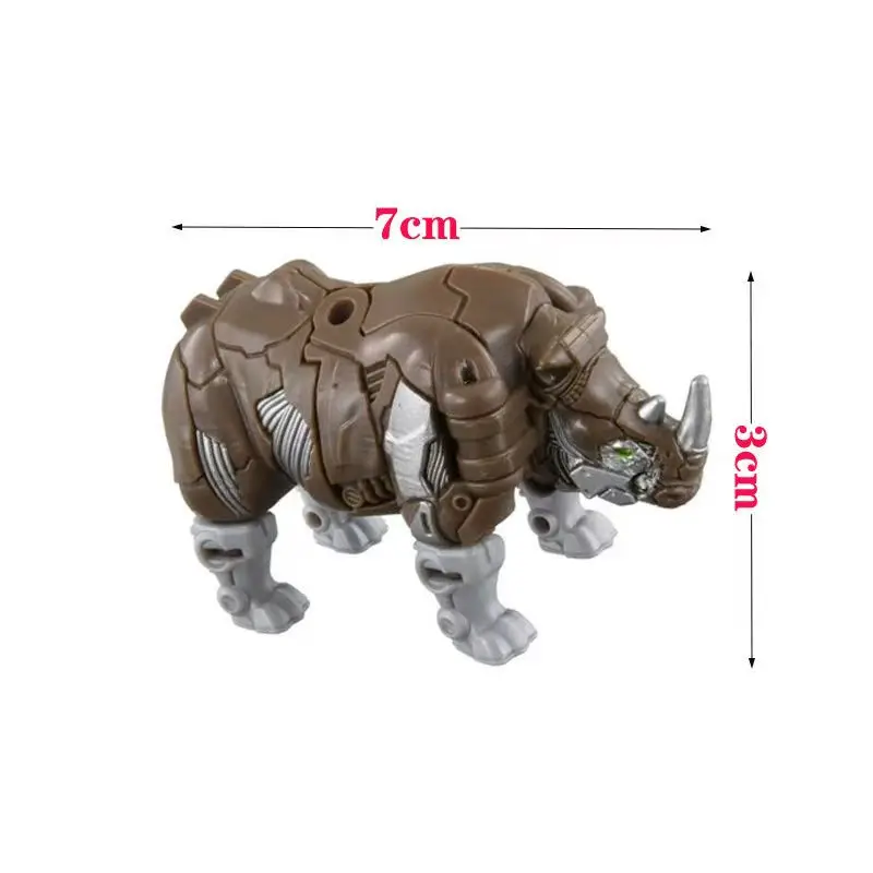 Transformers Toys Rise of The Beasts Movie Beast Alliance Beast Battle Masters Series Modello di deformazione Rhinox Giocattolo regalo per bambini
