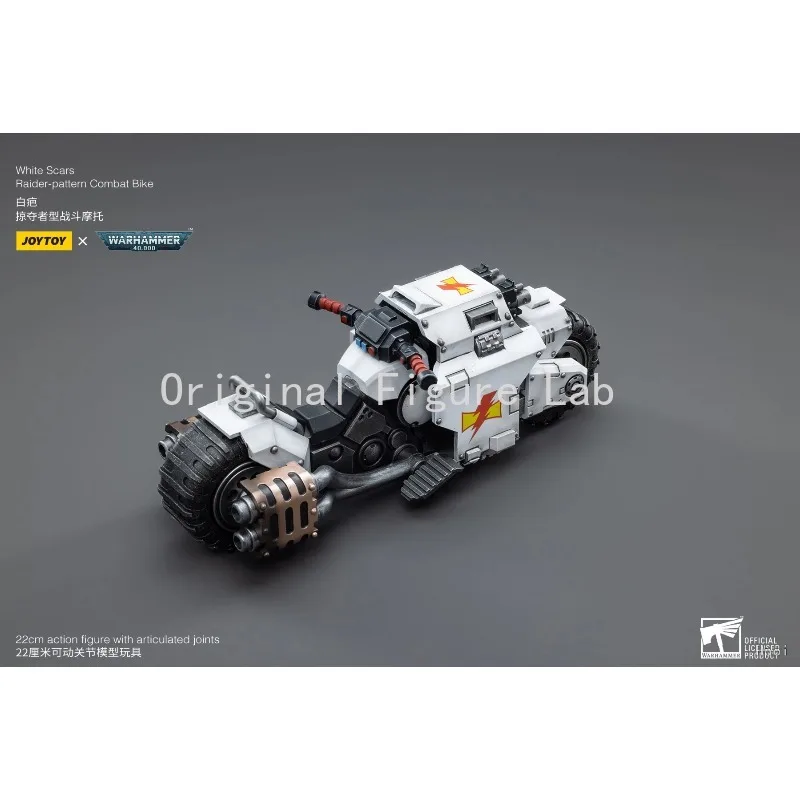 Original JOYTOY Warhammer 40K White Scars Raider-pattern Combat Bike Toys Gifts Models