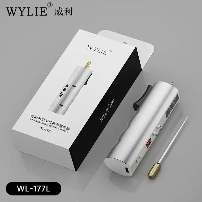 wylie WL-177L Hand-held multi-functionsl glue remover Upgraded Screen Deglosser Phone Remove OCA Glue Grinder