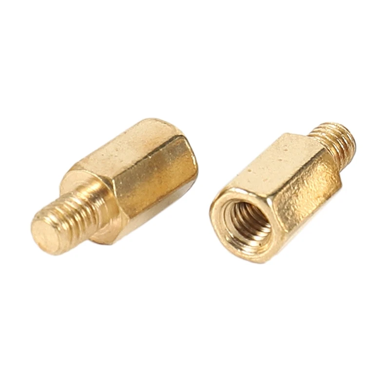 Entretoise hexagonale en laiton pour carte mère, carte mère PC PCB, M3 7 + 4mm, 50 pièces