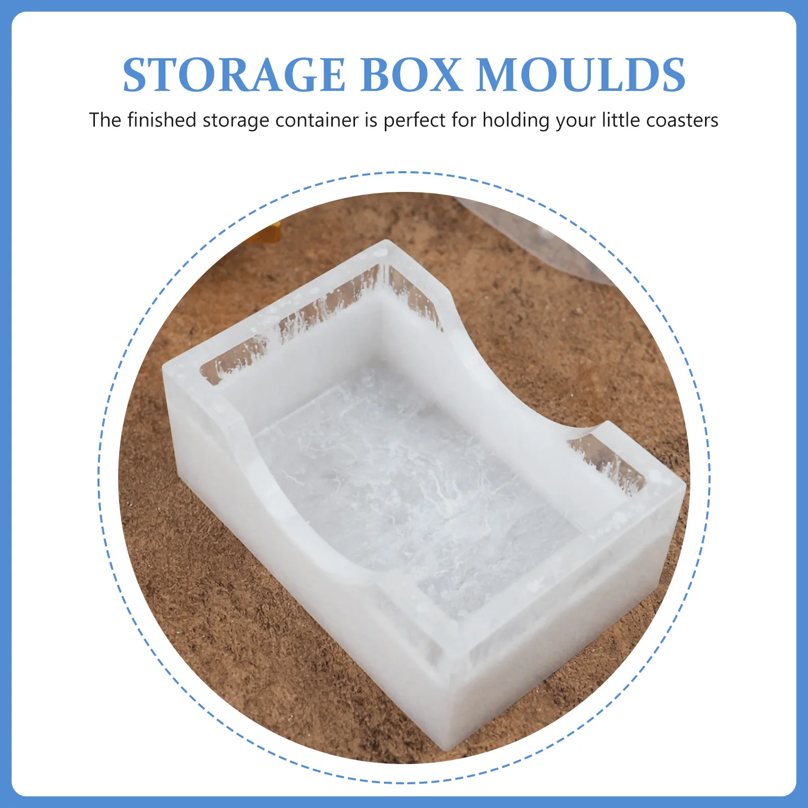 

1 комплект, квадратная силиконовая форма для подставок, DIY формы для чашек, кристаллическая эпоксидная смола, коробка для хранения подставок, силиконовая форма для самостоятельного изготовления