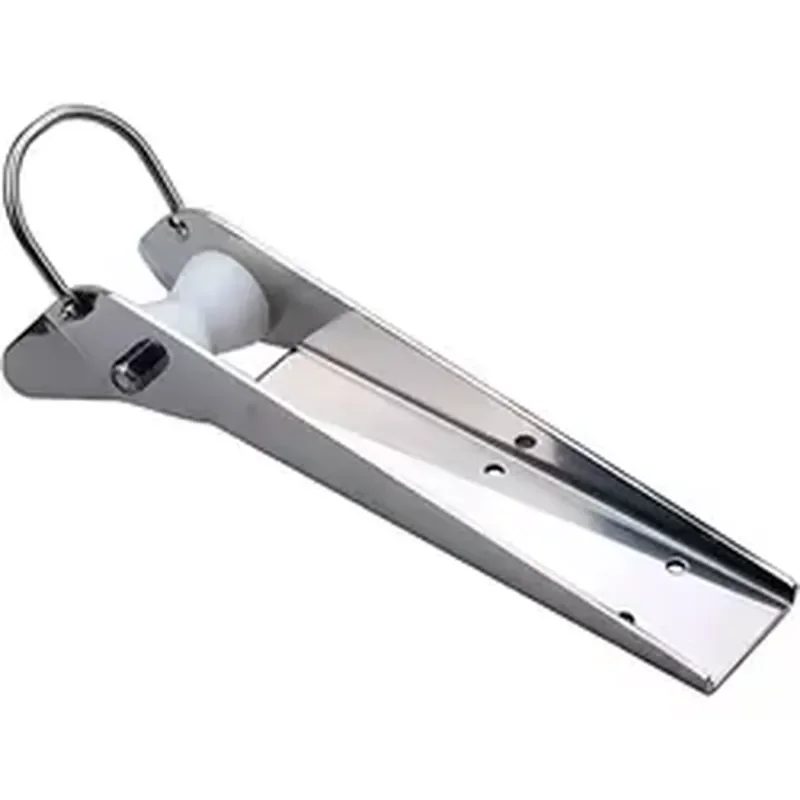 316 Stainless Steel Self Launching Thru Hull Hose Marine Anchor Bow Roller Boat Yacht Deck Hardware Fitting Premium Quality