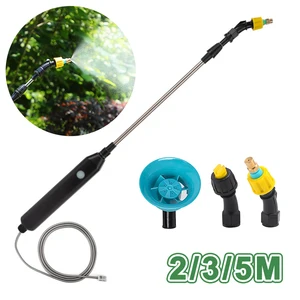 Penyemprot Tanaman Listrik dengan 3 Nozel Tongkat Teleskopik Penyiraman Tanaman Kebun Penyemprot Tuan Halaman Rumput Gulma Tanaman Irigasi 12 penyemprot pemicu penjualan terbaik - №