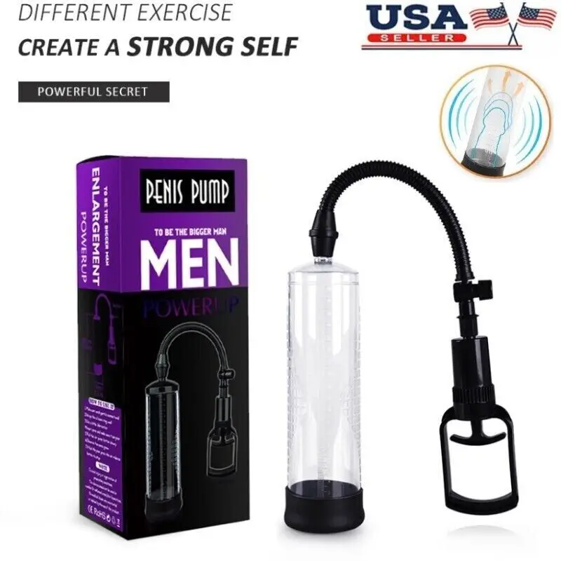 Vacuum Penis Pump For Beginners Male Penile Erection Enlargement Enhancment ED