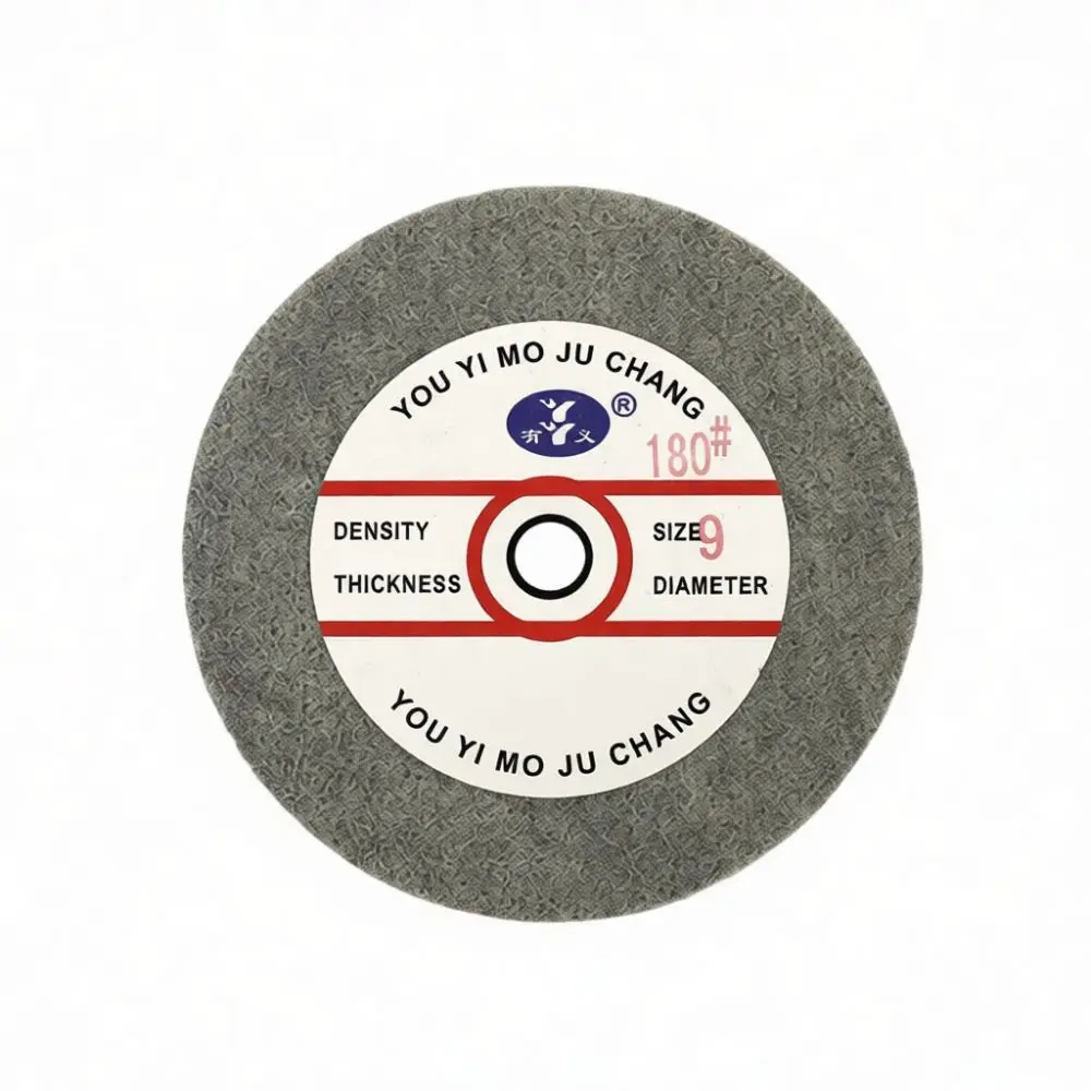 For Yongpin 150mm Nylon Fiber Disc Abrasive Buffing Wheel Metal Aluminum Wire Drawing Grinder Surface Treatment Part