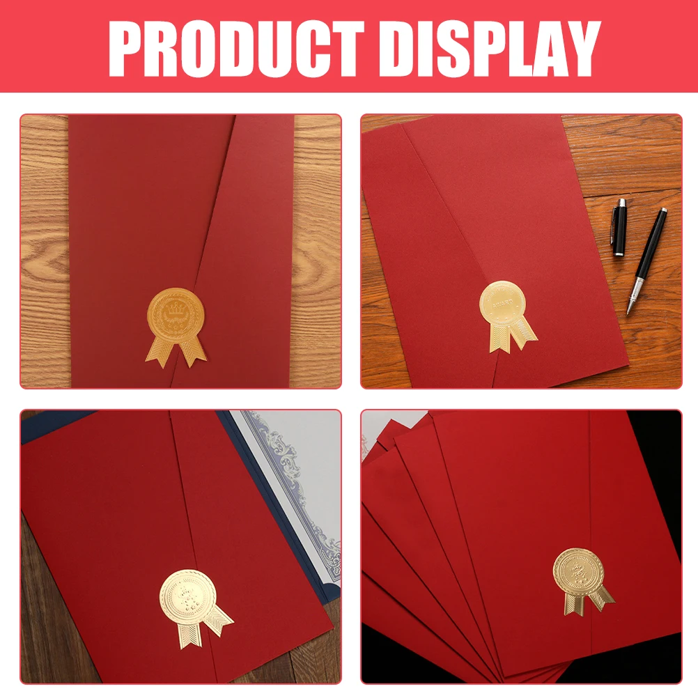 Certificate Cover Paper Award Presentation Holder Hard Appreciation Poster Board Holders Diploma