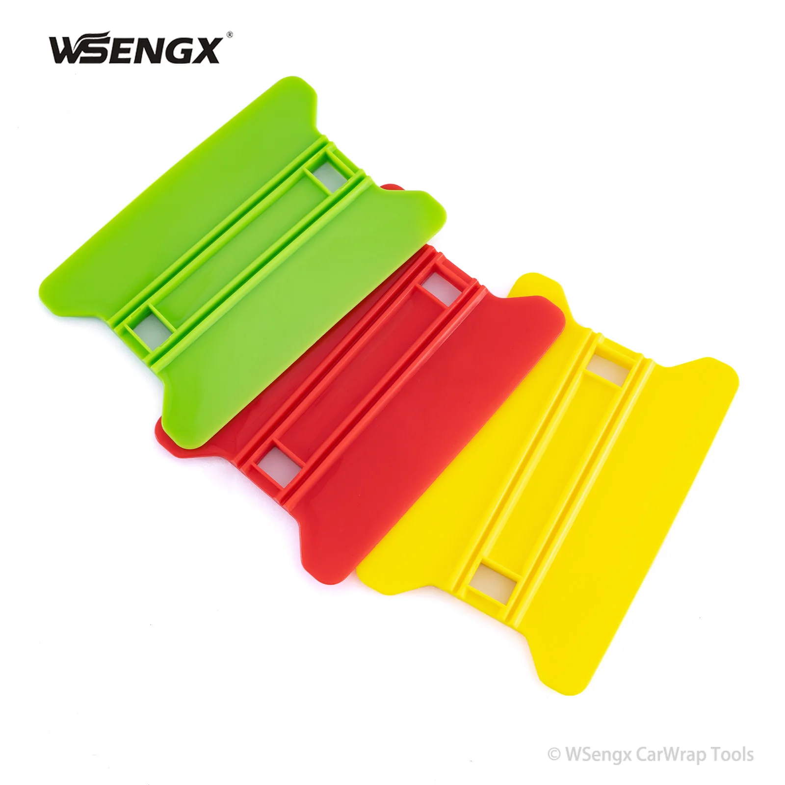 

3Pcs High Quality 11cm Anti-skid Scraper Squeegee Vinyl Wrapping Tool Squeegee Car Wrap Wet Application Window Tint Tool