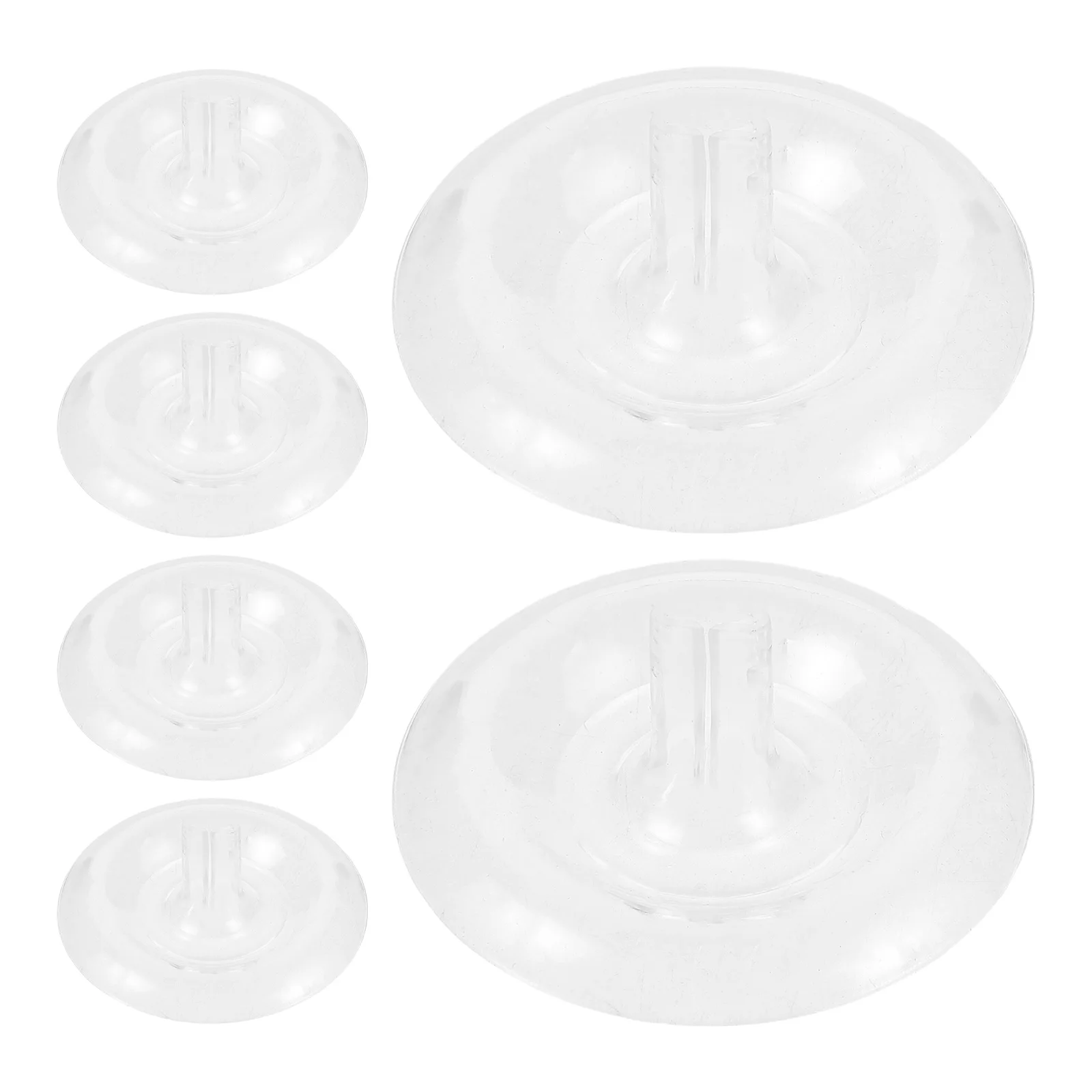 

6Pcs Hydroponic Floating Flower Holders Transparent Plastic Round Arrangement Inserts Floral Arrangement Supplies for Vase