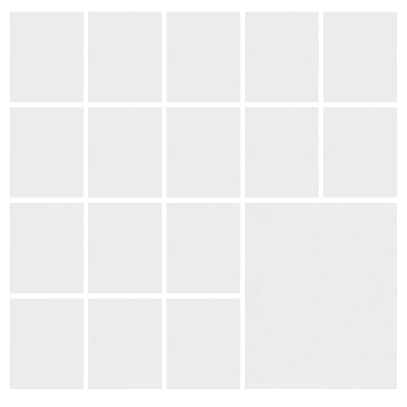 Glass Slide Blank Slides for Flowers Plastic Laboratory Observations Microscope Kids