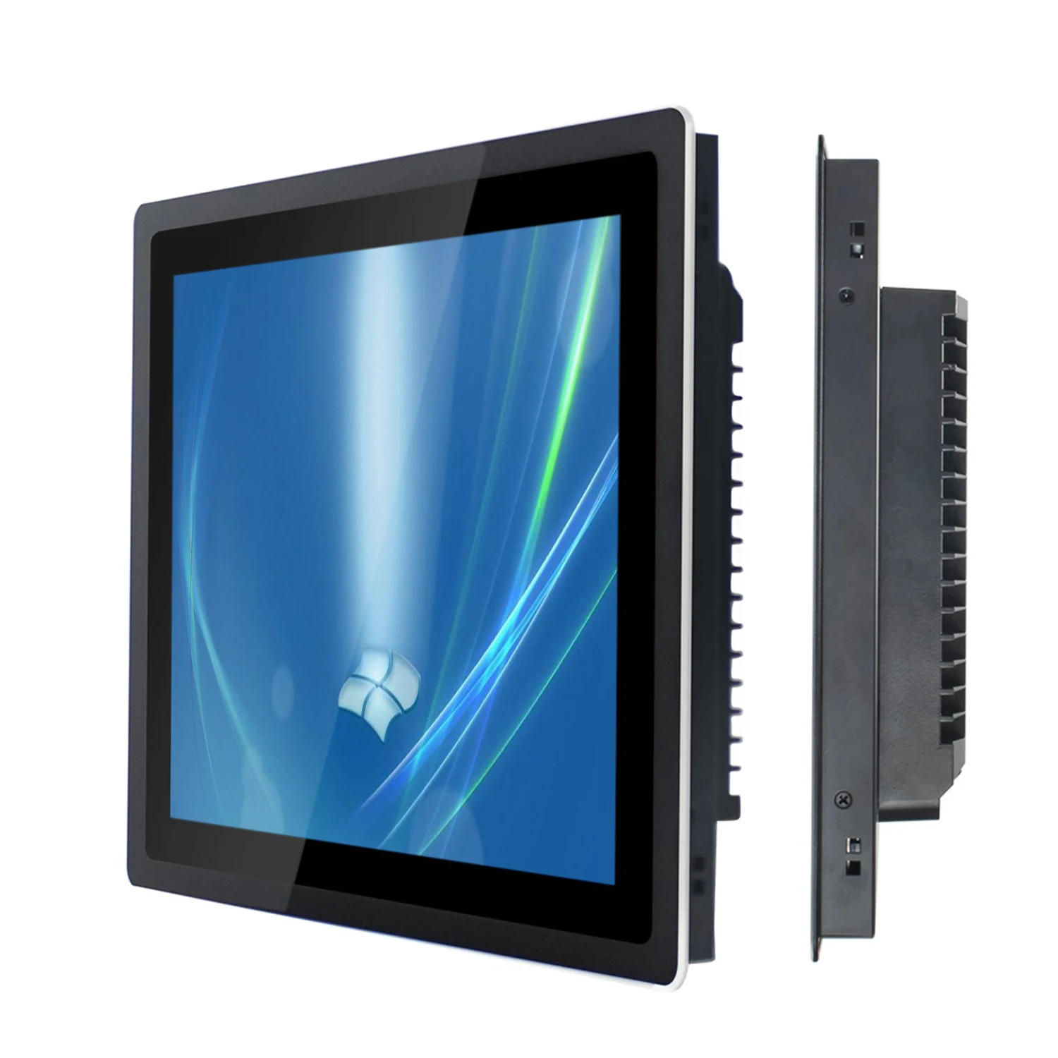 21.5 Inch industrial all-in-one pc tablet computer with resistive touch screen panel pc built-in wifi RS232 com for win10 pro