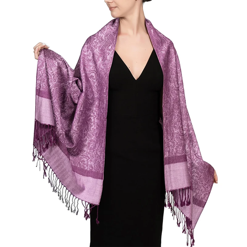 2024 Designer Quality Embroidery Cashmere Scarves Vintage Winter Women Scarf Long Size Shawls And Wraps Lady Soft Warmer Foulard