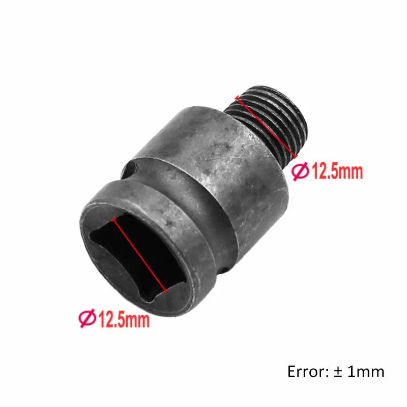1/2"-20UNF / 3/8''-24UNF Thread Quick Change Adapter For Impact Wrench Conversion Adapter Electric Drill Wrench Conversion Head