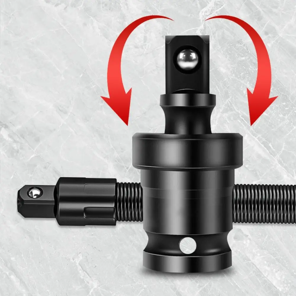 Portable 12.5mm Extension Bar 250/350mm Power Tool Accessories Wrench Connective Rod Spring Universal Adapter Rod For Wrench
