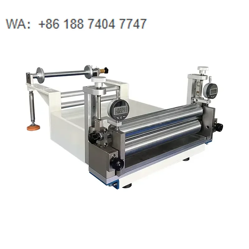 for KeJian Semi-Automatic High-Accuracy Lab Film Coater Adhesive Tape Coating Motor Core Component Wood