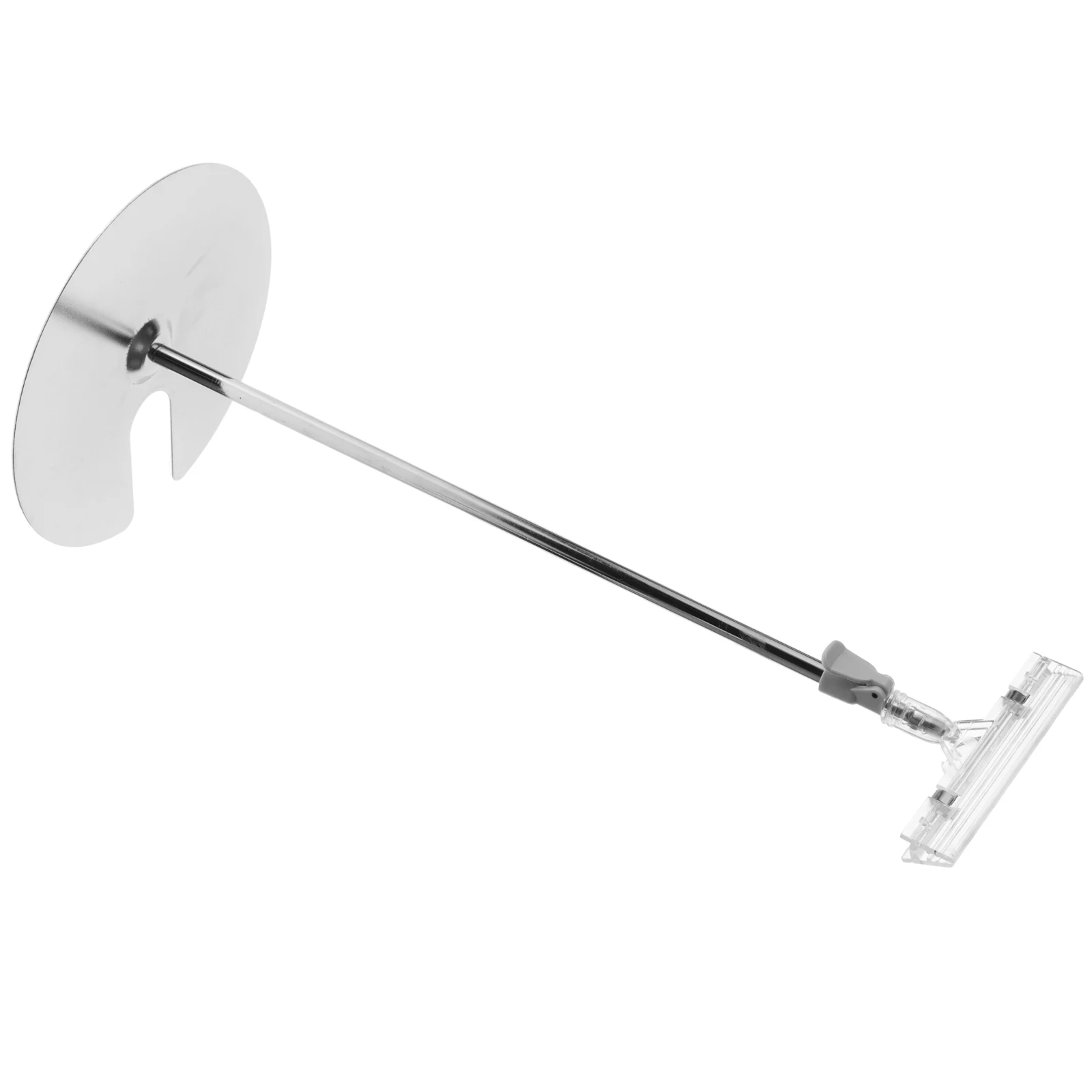 

Stainless Steel T Shaped Adjustable Poster Display Stand Banner Holder Desktop Advertising Sign Stand For Board Display