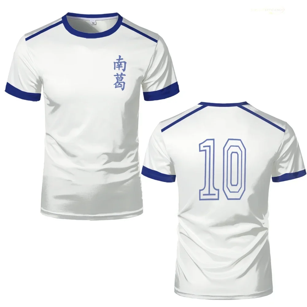Camisetas con gráficos de capitán para hombre, camiseta del Club de fútbol de Anime, camiseta de manga corta de alta calidad del equipo de fútbol 2024