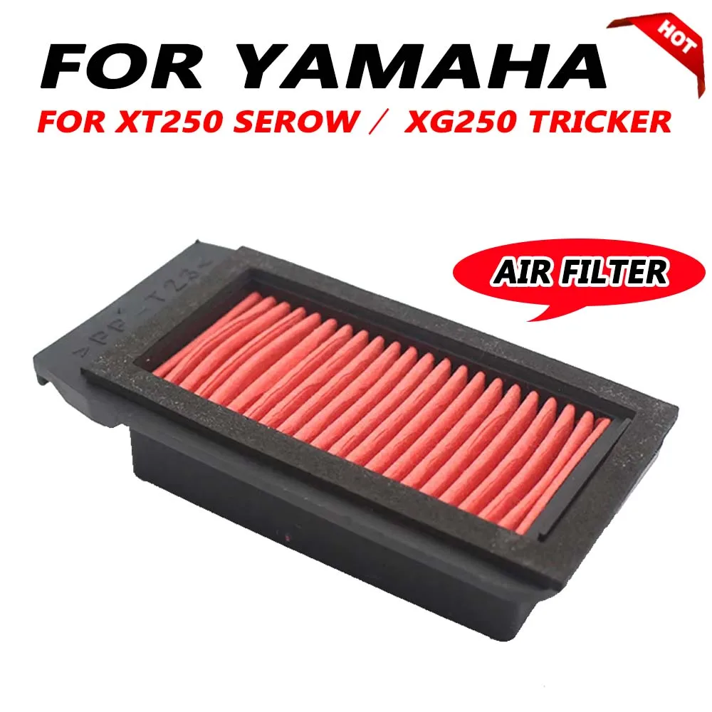 

Motorcycle Air Filter for YAMAHA XT250 Serow XT 250 2005 - 2017 XG250 TRICKER 2004 - 2010 Accessories Air Cleaner Intake Element