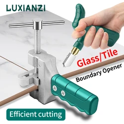 LUXIANZI Diamond Glass Cutter Set Hard Alloy Roller Machine Opener Professional Household Ceramic Tile Handheld Cutting Tools