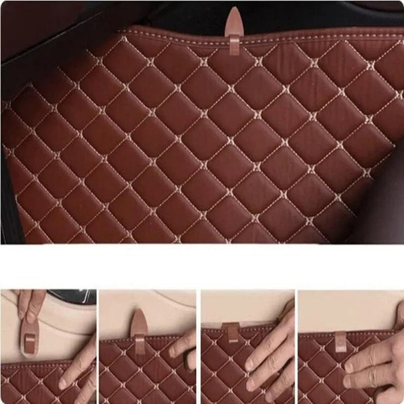 Custom All Weather Car Floor Mats For Mercedes C-Class C204 C205 C206 Coupe AMG 2000-2026 Luxury Anti-Slip Accessories LHD/RHD view 4