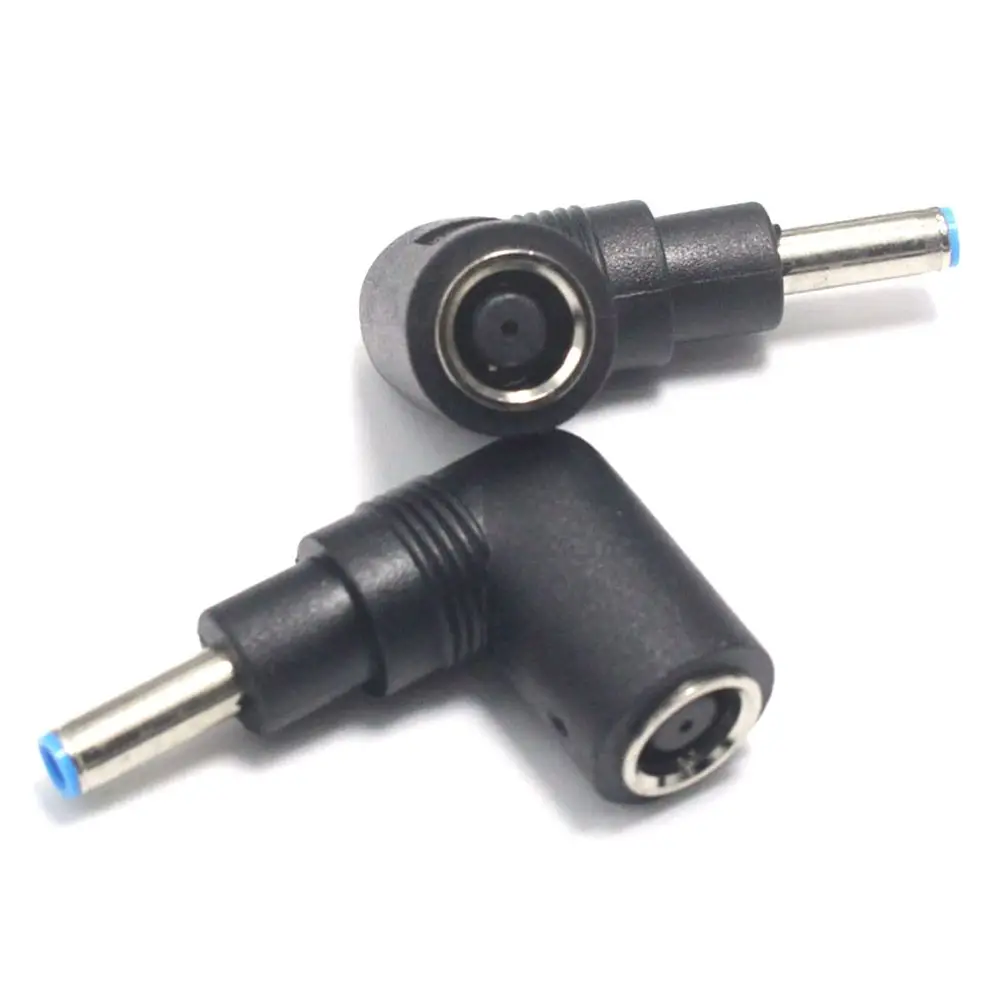 Right Angle Blue Tips for HP Dell Converter Laptop Adapter Connector Power Charger Plug