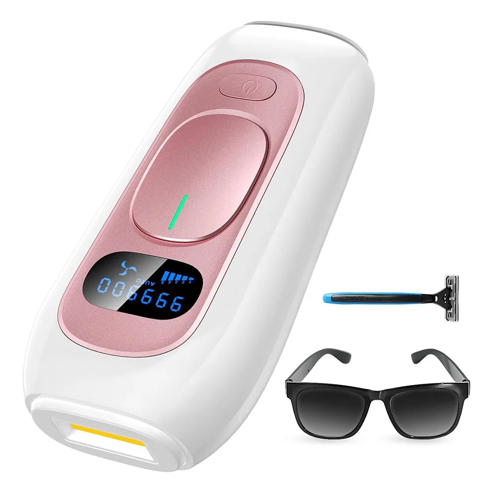 IPL Devices Hair Removal Laser with 5 Energy Levels with 999,900 Light Pulses and 2 Modes for Home Use Professional Hair Removal